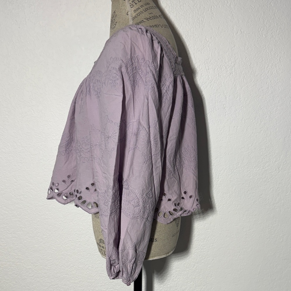 Universal Thread Light Purple Blouse - Picture 3 of 5